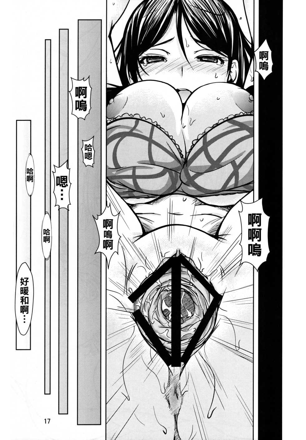 (C79) [Obsidian Order (Shoda Norihiro)] No buts II (Toaru Majutsu no Index) [Chinese] [黑条汉化&DDD] - Page 16