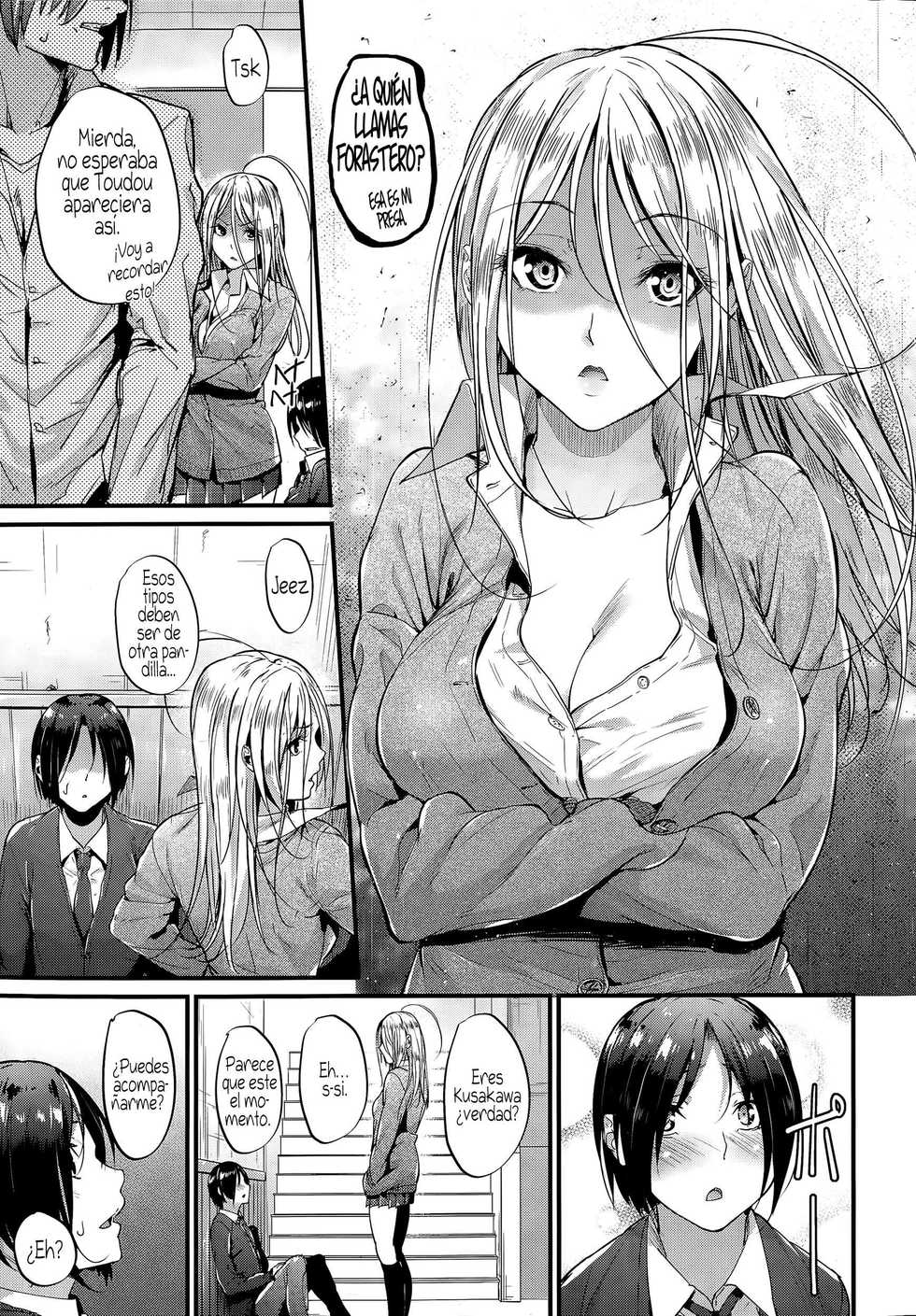 [Mikuni Mizuki] Encounter (COMIC Kairakuten BEAST 2015-07) [Spanish] [Ero-Ecchi Scanlation] - Page 5