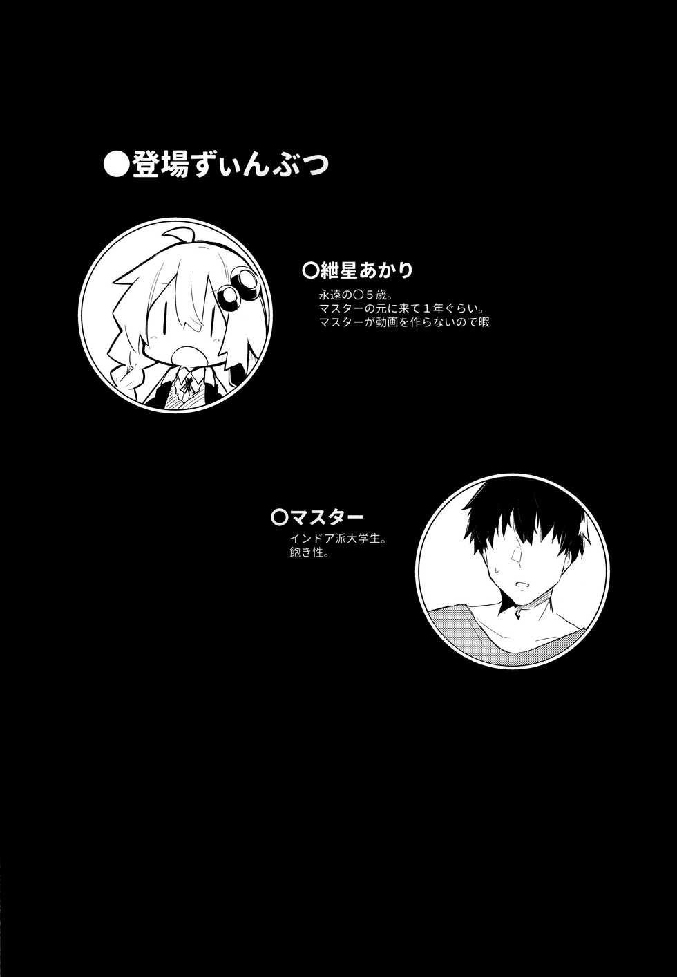 (C97) [Arutana (Chipa)] Muchi Muchi Akari-chan (VOICEROID) - Page 3