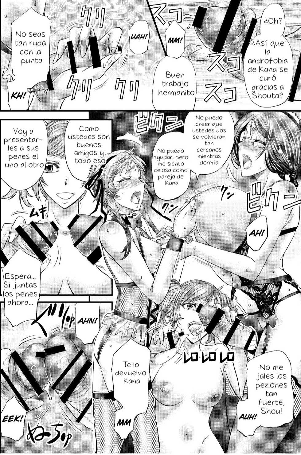 [Monji Koubou (Kikuichi Monji)] Mesu Ochi Sao Renketsu ~Nee-chan-tachi ni Moteasobareta Boku~ [Spanish] [Delnero] [Digital] - Page 25