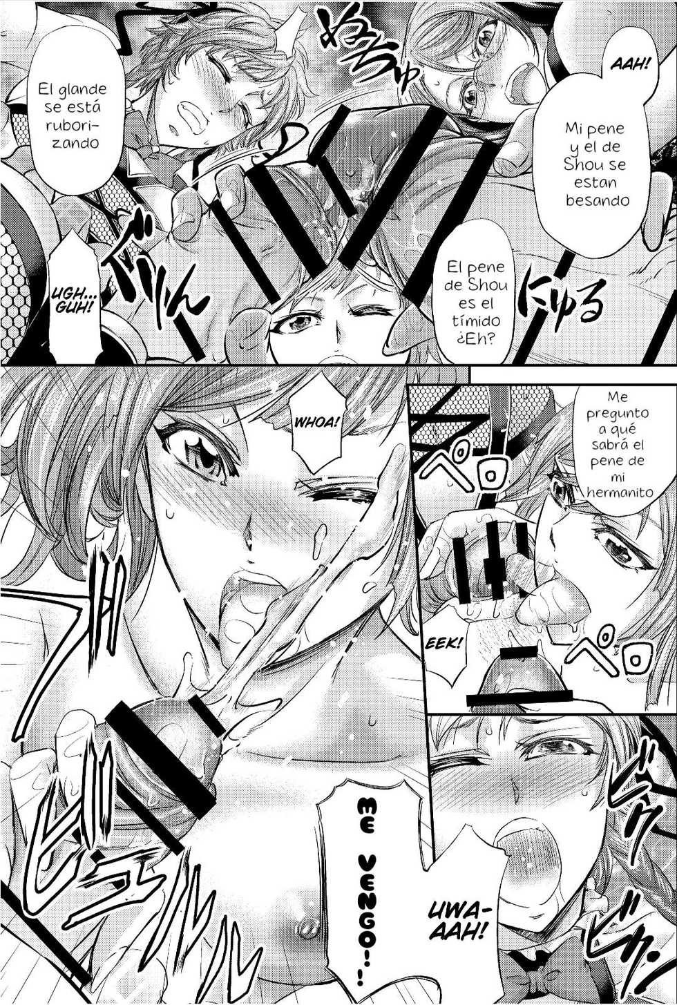 [Monji Koubou (Kikuichi Monji)] Mesu Ochi Sao Renketsu ~Nee-chan-tachi ni Moteasobareta Boku~ [Spanish] [Delnero] [Digital] - Page 26