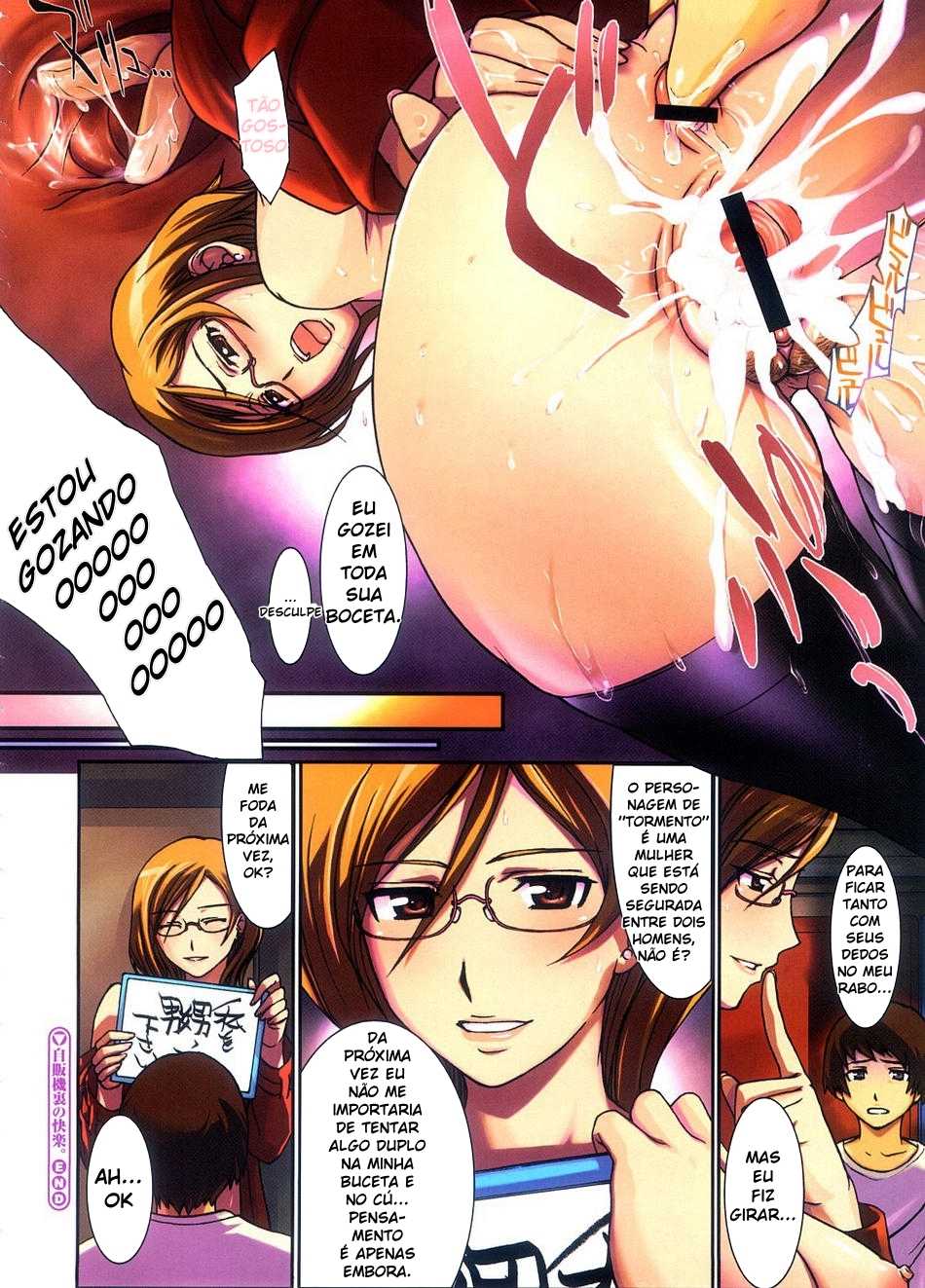 [Arisawa Masaharu] Jihanki Ura no Kairaku. | Sorte na Máquina de Vendas (COMIC Megastore H 2008-09) [Portuguese-BR] [Hentai Arimasu] - Page 8