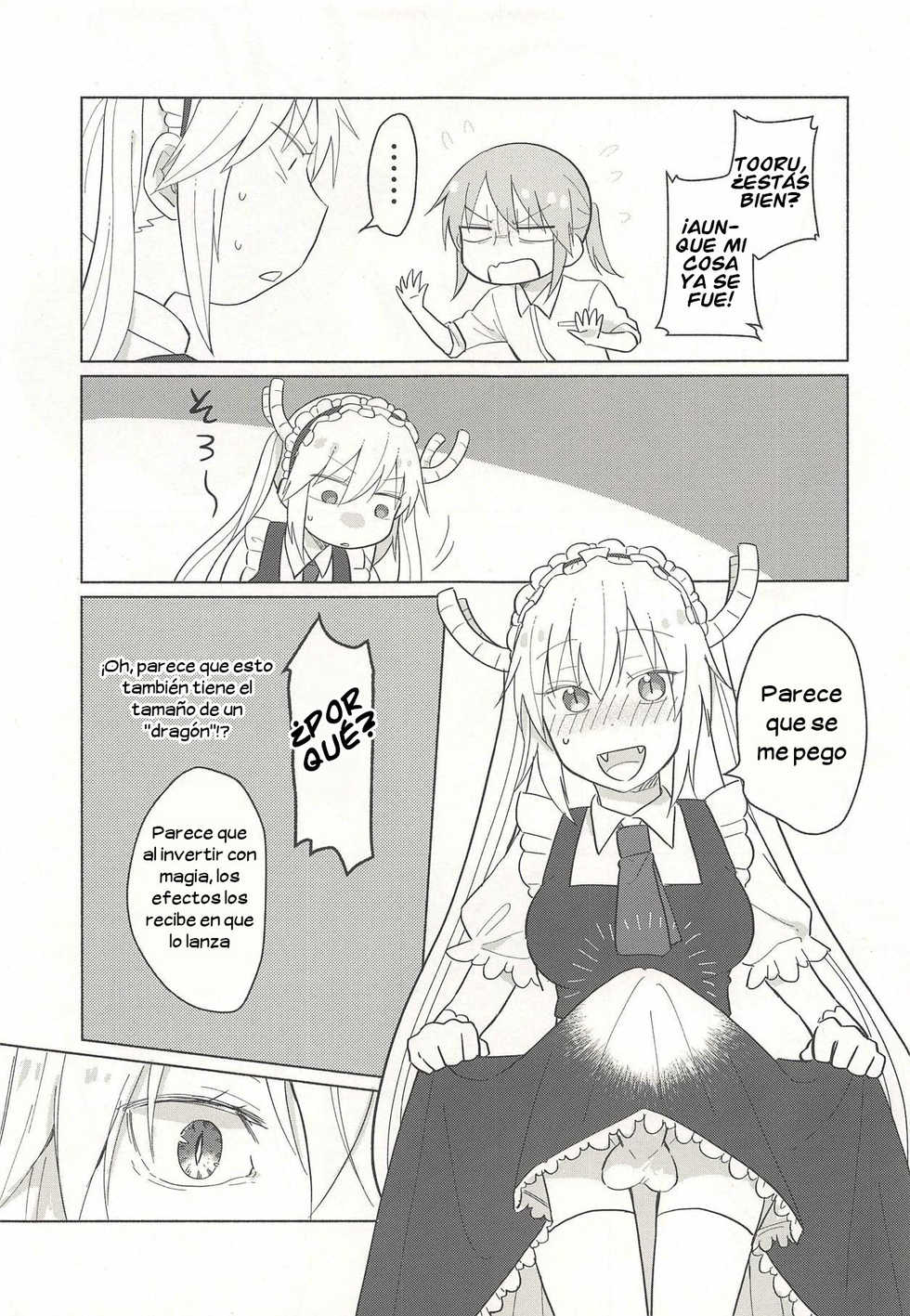 (CT32) [Usabarashi (Usako)] Tohru-san mo Haemashita (Kobayashi-san-chi no Maid Dragon) [Spanish] [Kisawea No Fansub] - Page 5