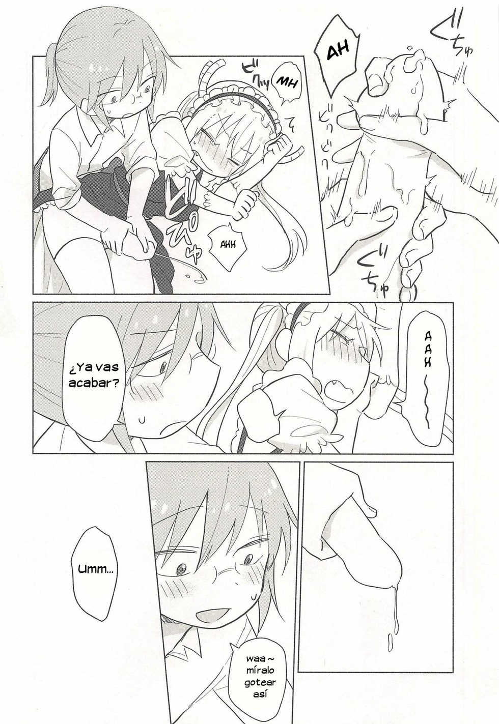 (CT32) [Usabarashi (Usako)] Tohru-san mo Haemashita (Kobayashi-san-chi no Maid Dragon) [Spanish] [Kisawea No Fansub] - Page 8
