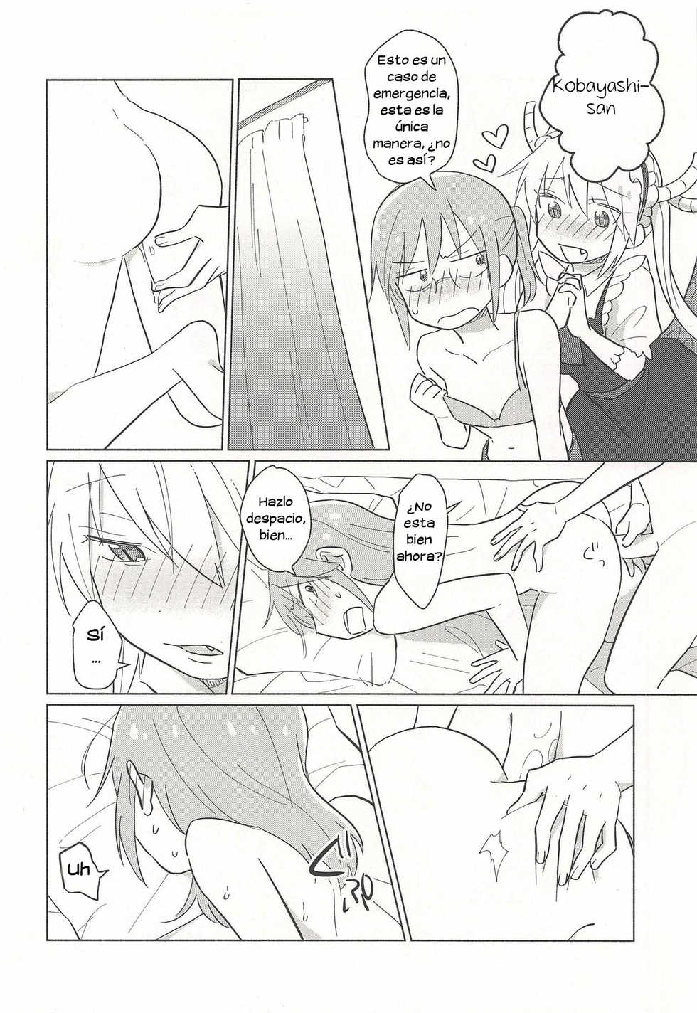 (CT32) [Usabarashi (Usako)] Tohru-san mo Haemashita (Kobayashi-san-chi no Maid Dragon) [Spanish] [Kisawea No Fansub] - Page 10