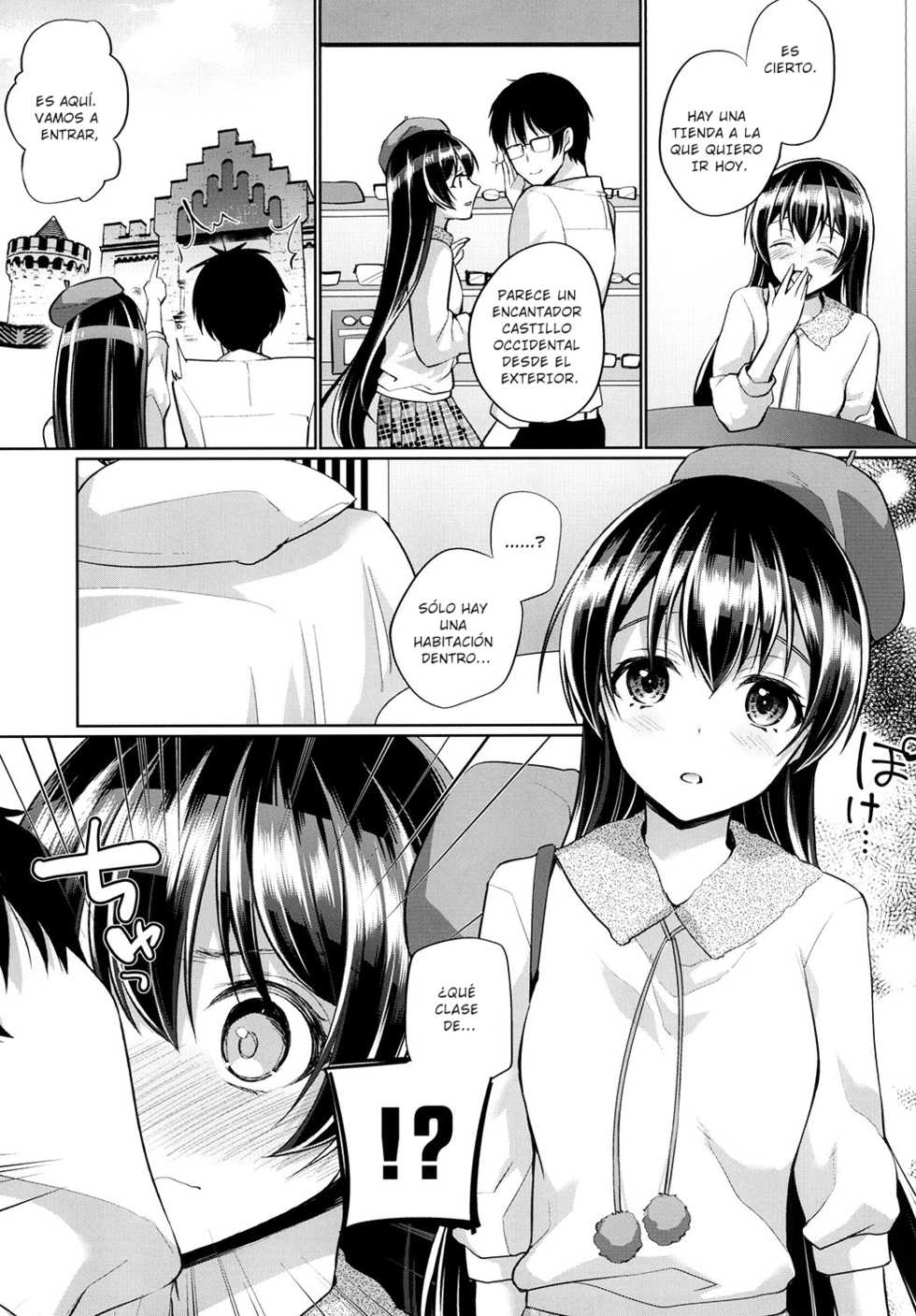 [liz project (Miyamoto Liz)] Umi to Icha Love Ecchi | Flirty Love with Umi (Love Live!) [Spanish] [Honky] [Digital] - Page 5