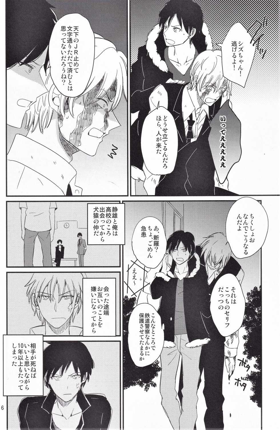 [Chaakstar (Nikky)] Ikebukuro, In My Heart (Durarara) [Japanese/English] {KCK-Amateur} - Page 7