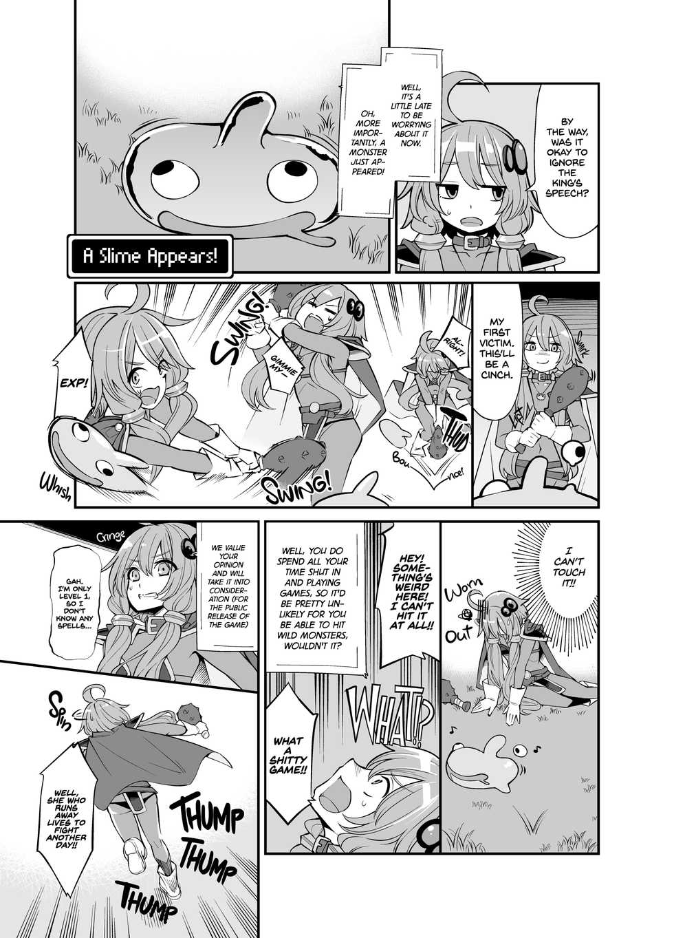 [Showa Saishuu Sensen (Hanauna)] Yuzuki Yukari In Dragon Quest | Yuzuki Yukari's Lewd Dragon Quest Adventure (VOCALOID) [English] [2d-market.com] [Decensored] [Digital] - Page 4
