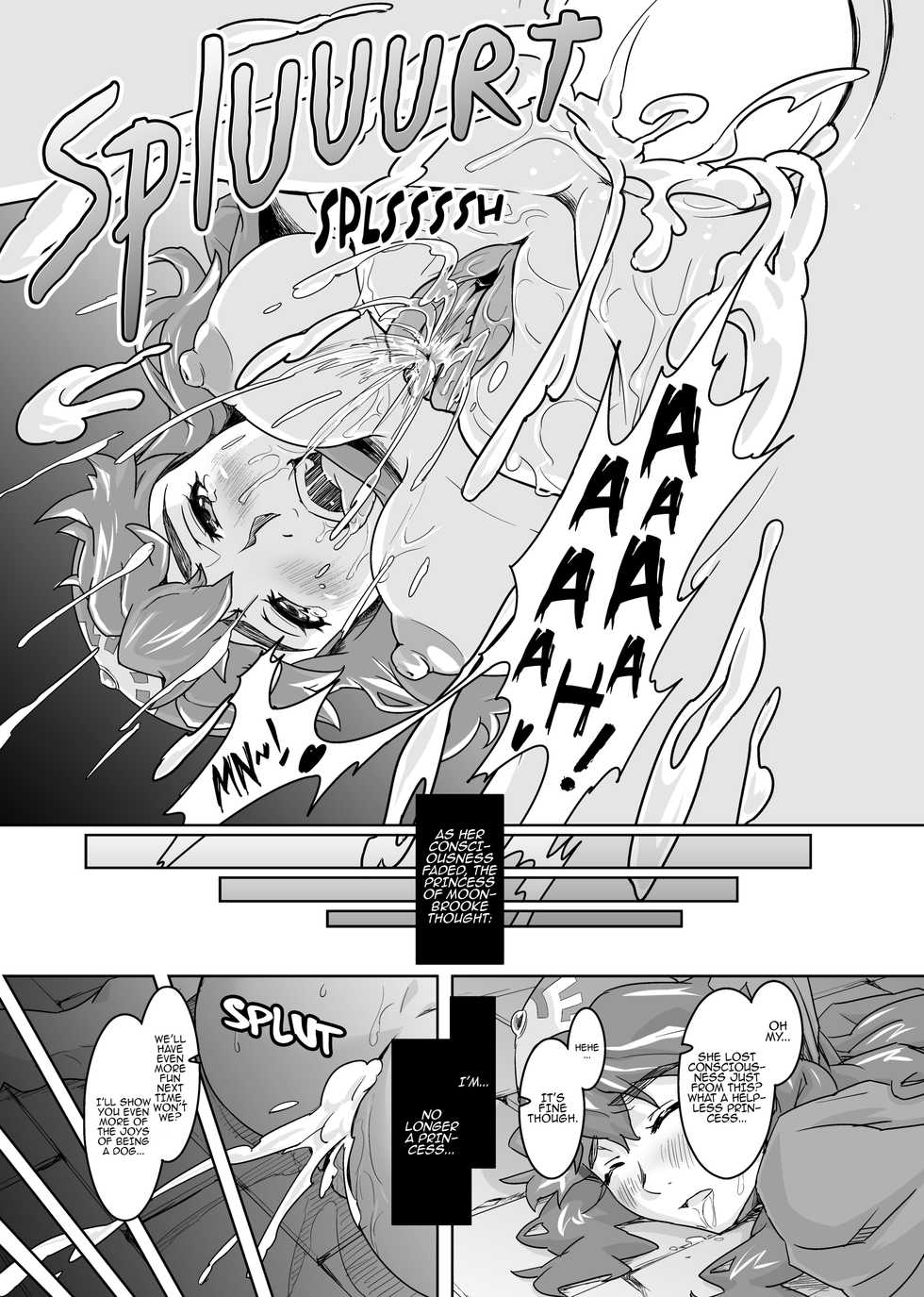 [sin-maniax (Todoroki Shin)] Inu ni natta Oujo sama I, II, III | The Princess Who Became a Dog I-II-III (Dragon Quest II) [English] [2d-market.com] [Decensored] [Digital] - Page 18