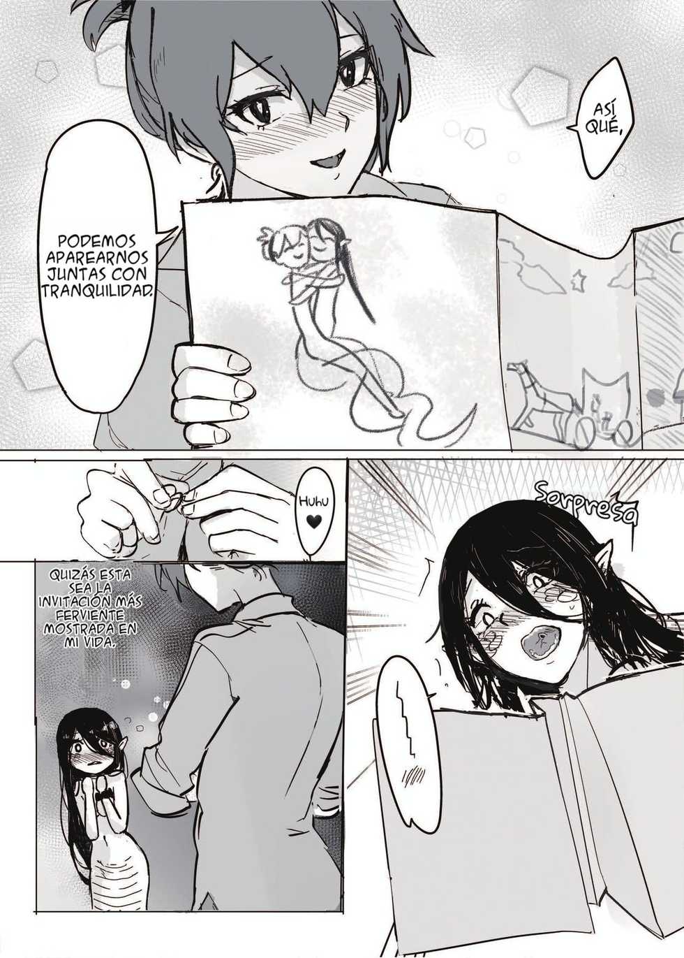[Kudamonoichizu (Muzi)] How to SEX with Snake Girl | Como tener sexo con una chica serpiente [Spanish] [Digital] - Page 11