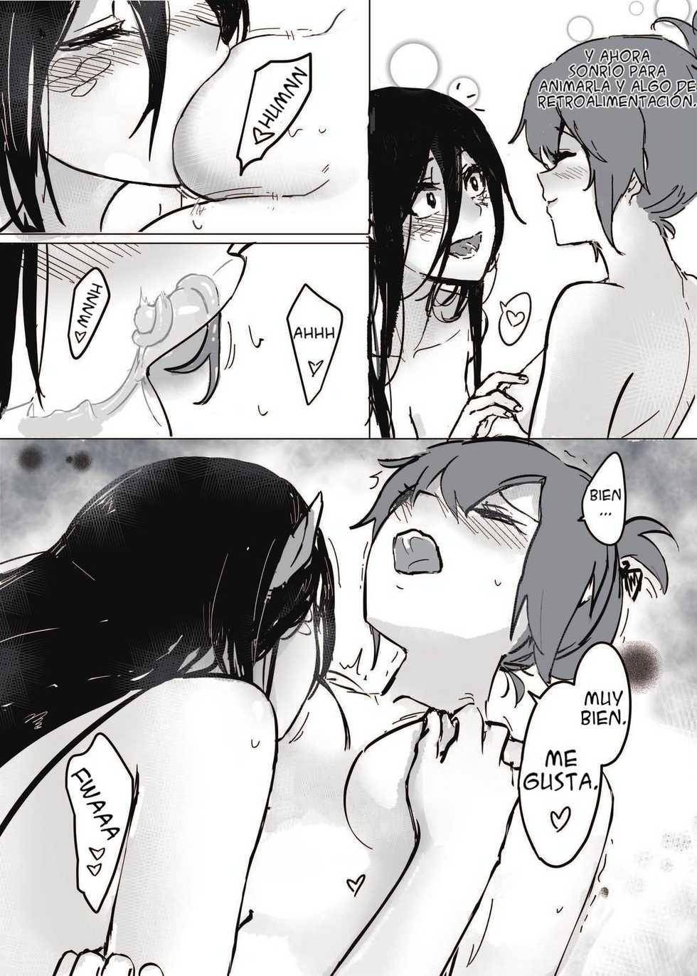 [Kudamonoichizu (Muzi)] How to SEX with Snake Girl | Como tener sexo con una chica serpiente [Spanish] [Digital] - Page 13