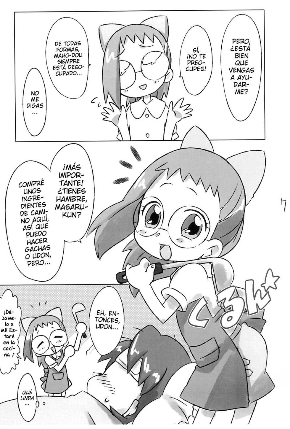 (10 Maji extra Majokai he Youkoso!) [Tsukiyo no Mahou (Rapisu)] Hanjuku Rhapsody (Ojamajo Doremi) [Spanish] - Page 7