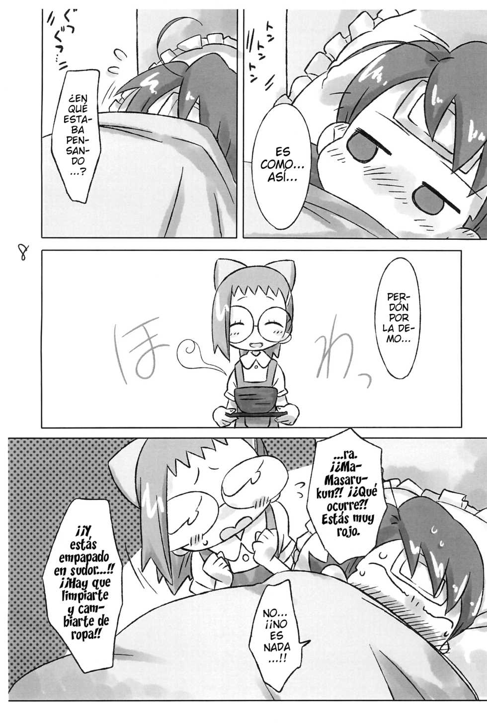 (10 Maji extra Majokai he Youkoso!) [Tsukiyo no Mahou (Rapisu)] Hanjuku Rhapsody (Ojamajo Doremi) [Spanish] - Page 8