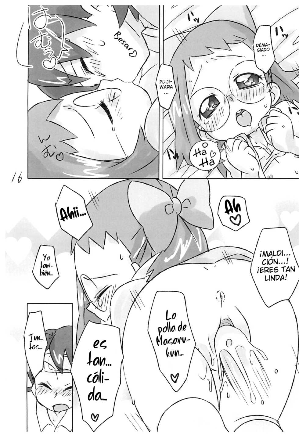 (10 Maji extra Majokai he Youkoso!) [Tsukiyo no Mahou (Rapisu)] Hanjuku Rhapsody (Ojamajo Doremi) [Spanish] - Page 16