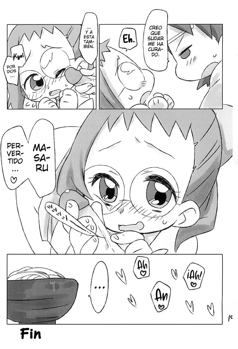 (10 Maji extra Majokai he Youkoso!) [Tsukiyo no Mahou (Rapisu)] Hanjuku Rhapsody (Ojamajo Doremi) [Spanish] - Page 19