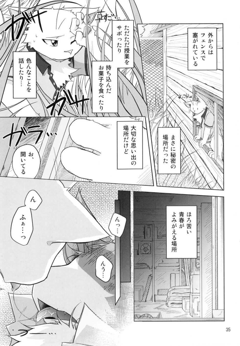 (C80) [Tamago Bakudan (Various)] Seishun 18 Kin Kippu 6 - Page 34