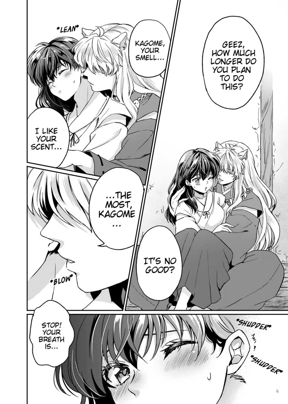 [Wanwano (Motobi)] Amaaaaaaaaai OtsukiAi | Sweeeeeet Love (Inuyasha) [English] [EHCove] [Digital] - Page 4