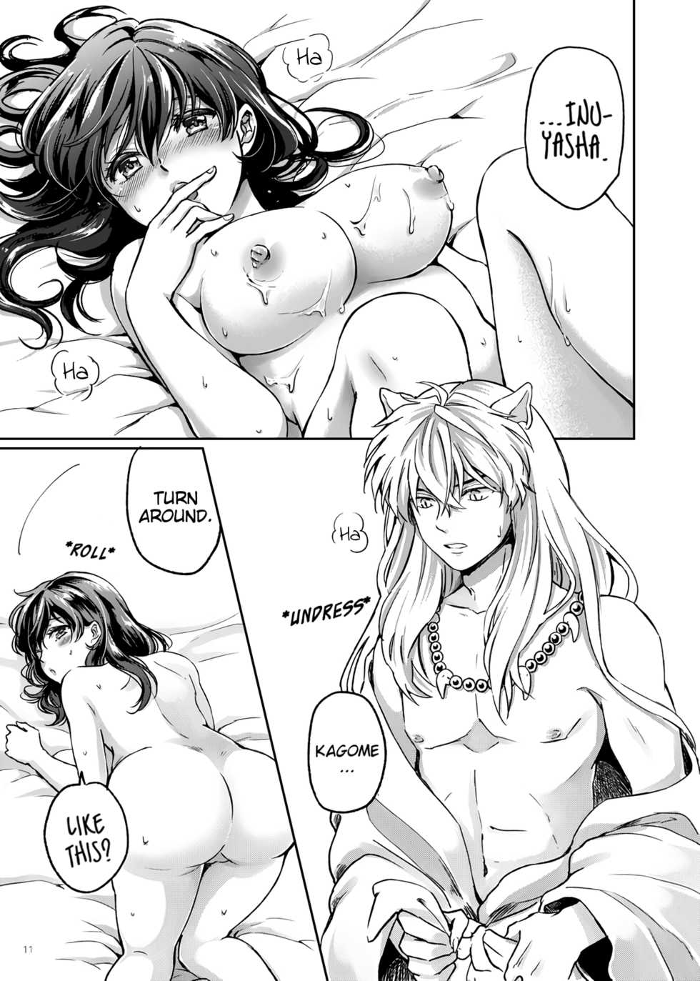 [Wanwano (Motobi)] Amaaaaaaaaai OtsukiAi | Sweeeeeet Love (Inuyasha) [English] [EHCove] [Digital] - Page 9