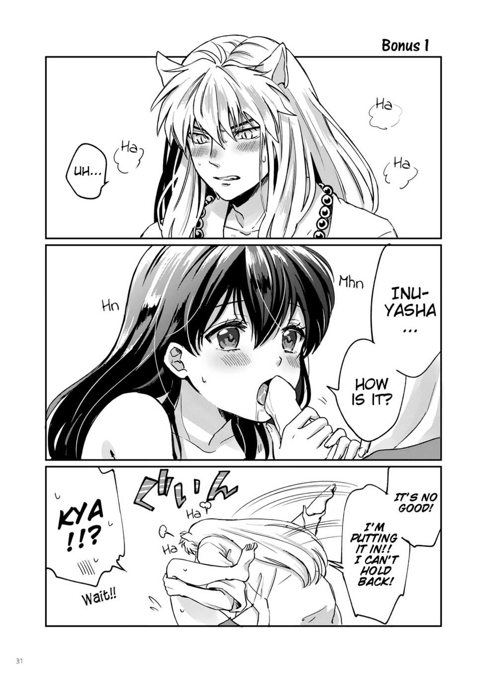 [Wanwano (Motobi)] Amaaaaaaaaai OtsukiAi | Sweeeeeet Love (Inuyasha) [English] [EHCove] [Digital] - Page 28