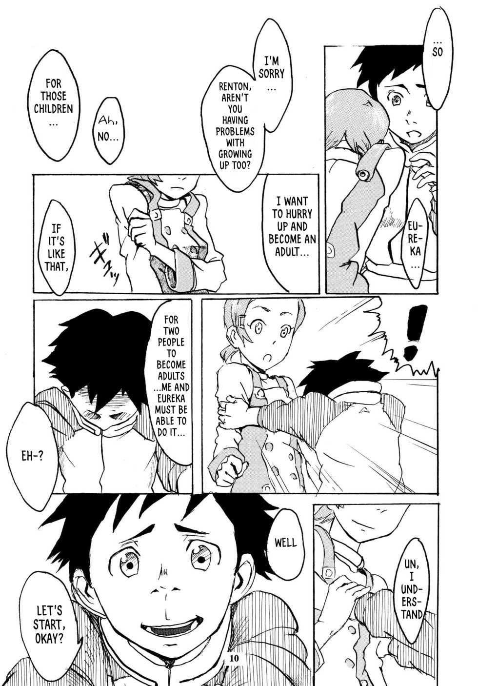 (CT6) [Black Hole Bakudan (Chaba Infinity)] Gekkou Tsuushin Ichi (Eureka Seven) [English] - Page 9