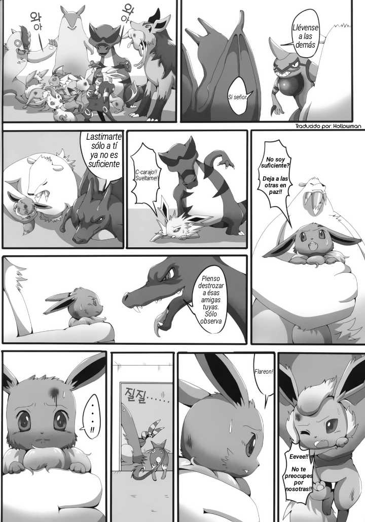 (Kemoket 2) [Kousyoudou (Bakugatou)] Taika no Utage | Festín de la degeneración  (Pokémon) (En progreso) [Español] [Hollowman] - Page 5
