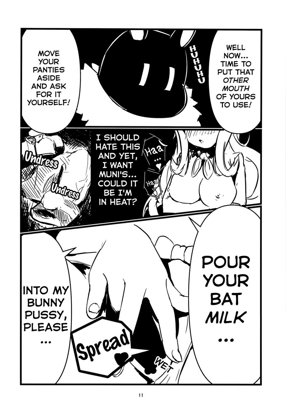 (AC2) [Momoiro Koushou (MINIMI (MASADA))] Himatora! ~Himari trapped in rabbit hutch~ (Mochizuki Himari) [English] =Fureta7= - Page 11