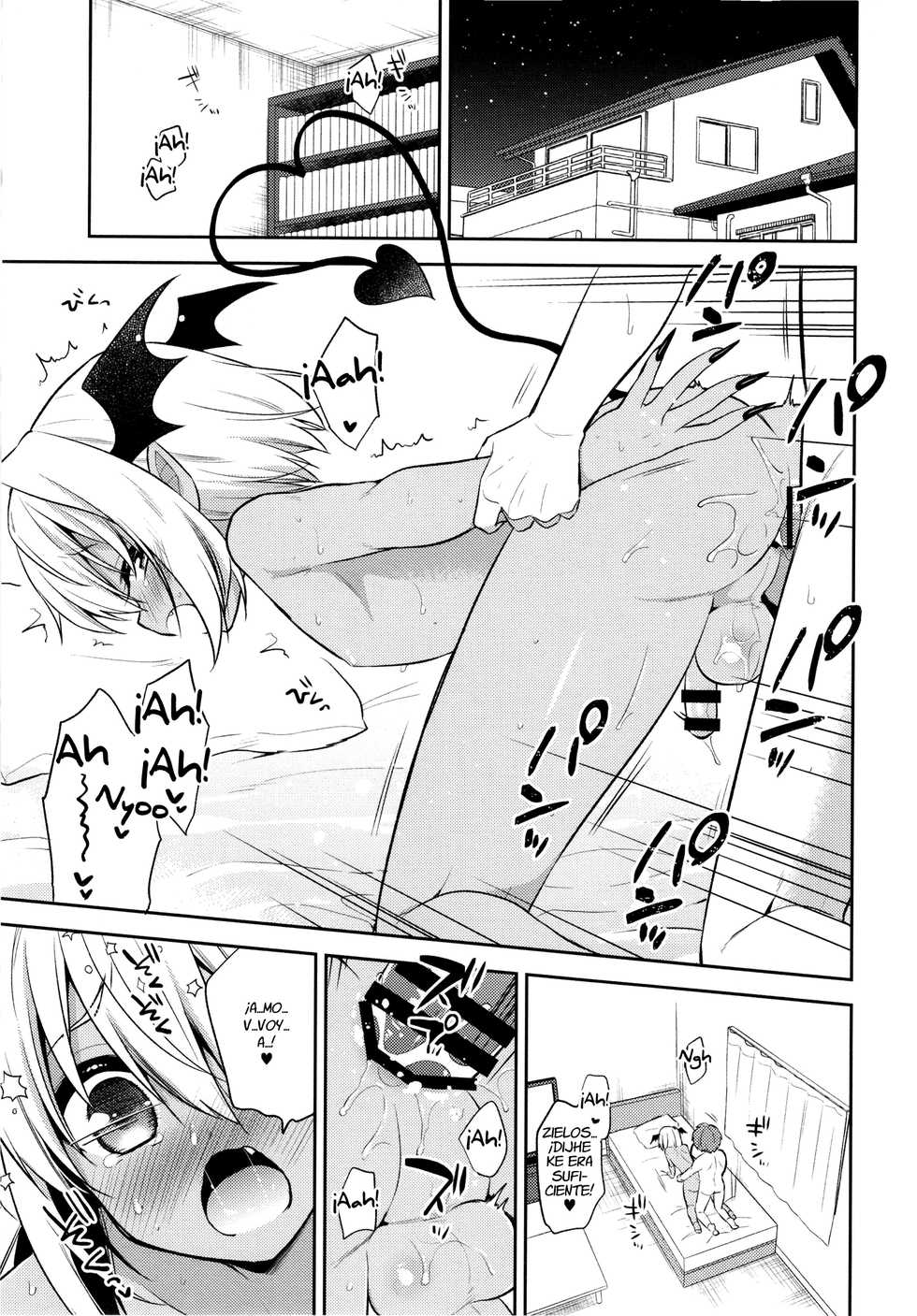 [R*kaffy (Aichi Shiho)] Shounen Succubus -Suikan Hen- [Spanish][Fanboo Scans] [Digital] - Page 5