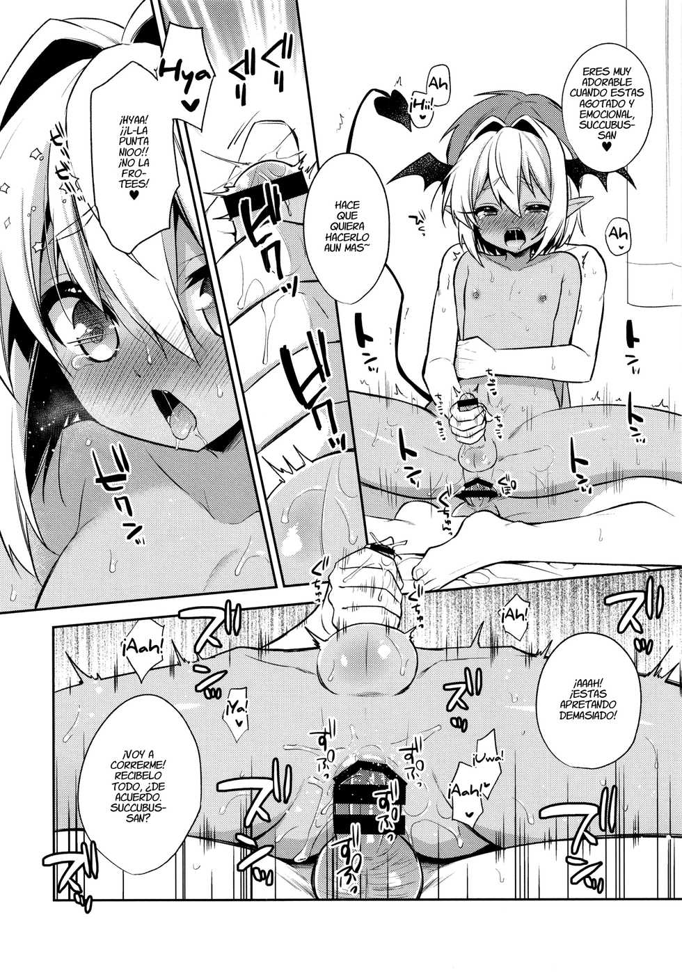 [R*kaffy (Aichi Shiho)] Shounen Succubus -Suikan Hen- [Spanish][Fanboo Scans] [Digital] - Page 8