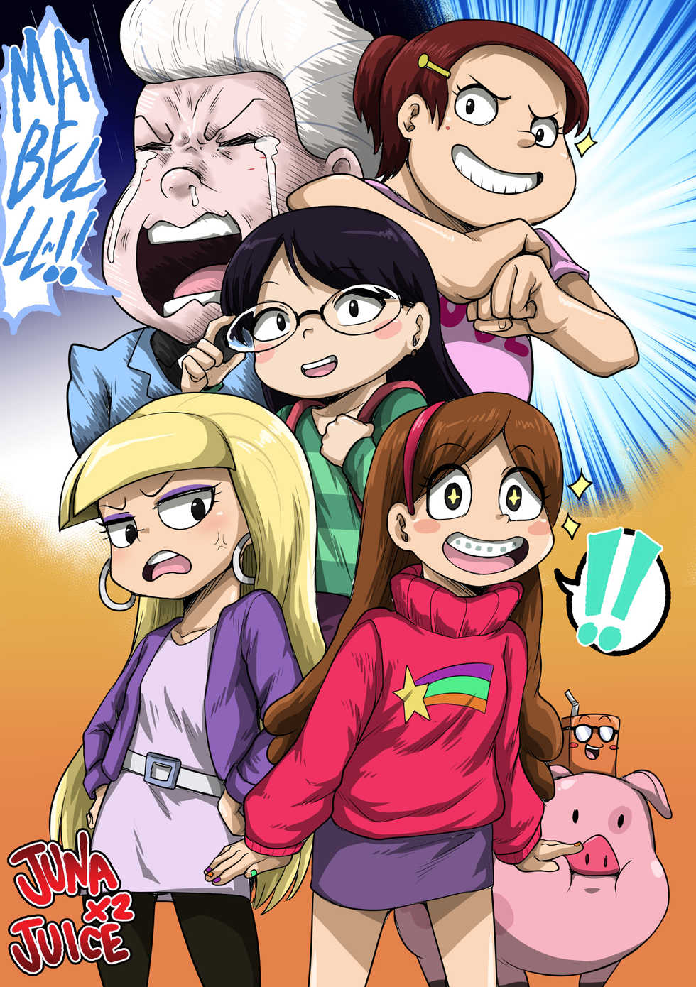 [Juna Juna Juice] Gravity Falls Graffiti (Wendy 1-3) - Page 4