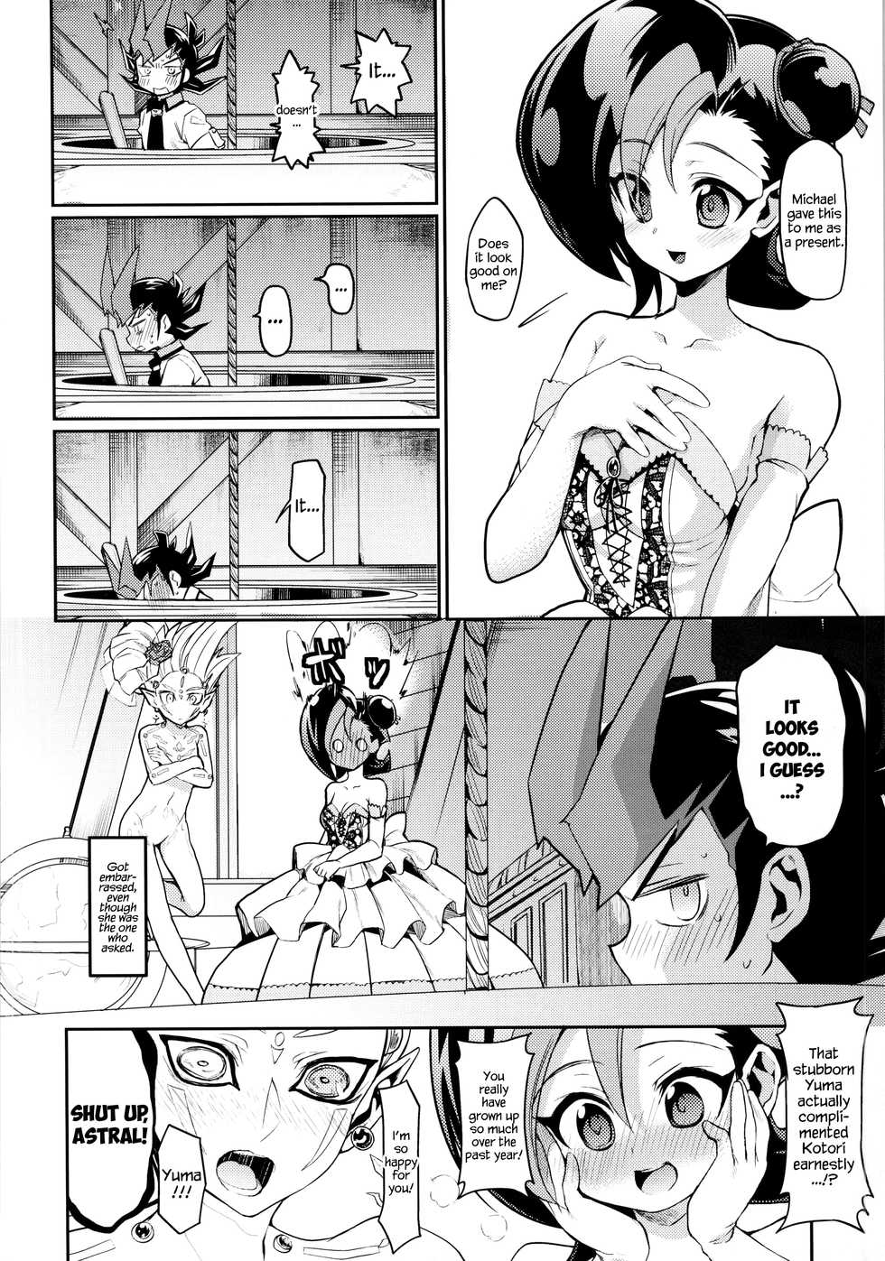 (Sennen☆Battle Phase10) [Hirusuta (Taira Kosaka)] MARRIAGE OVER LAY (Yu-Gi-Oh! Zexal) [English] {Hennojin} - Page 8