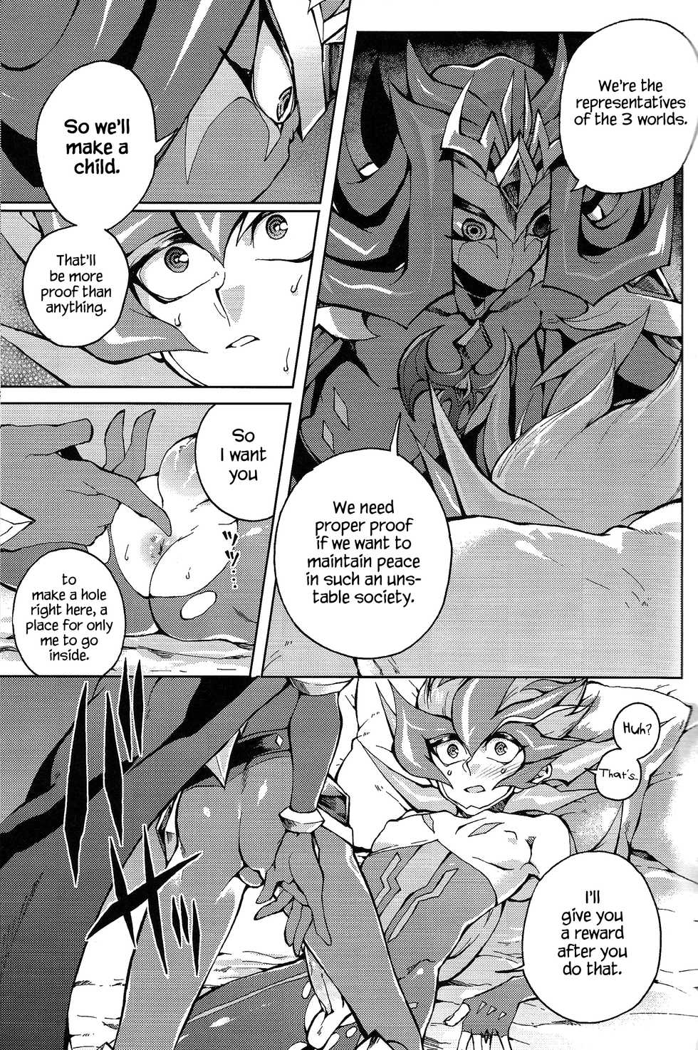 (Sennen☆Battle Phase11) [KBR (Kabiringo)] Ultimate Eden (Yu-Gi-Oh! ZEXAL) [English] {Hennojin} [Decensored] - Page 26