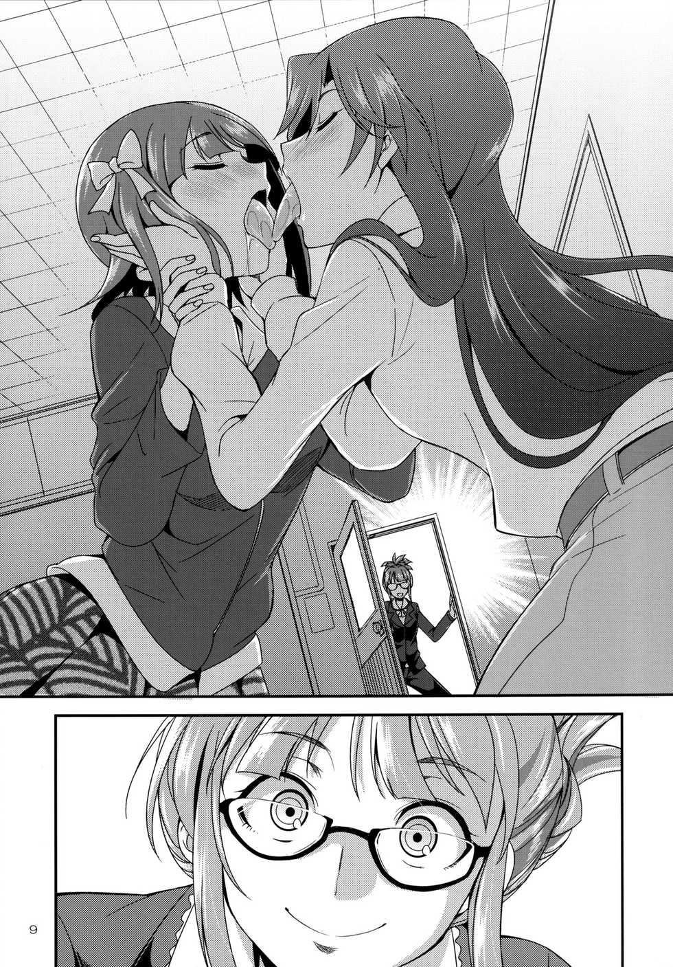 (C90) [Kaguya Hime Koubou (Gekka Kaguya)] THE FUTANARI M@STER 2 (THE IDOLM@STER) [English] {Hennojin} - Page 8
