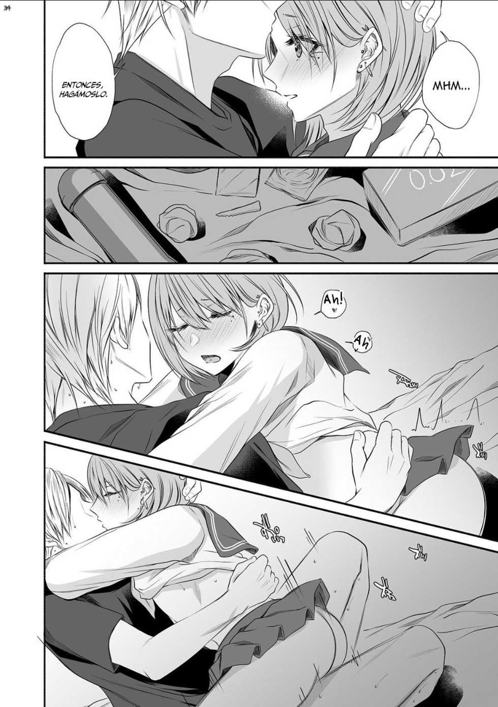 [Kaochuu Kingdom (Sisei)] Tonari no Class no Bishoujo-kun [Spanish] [TrapFansub] [Digital] - Page 33
