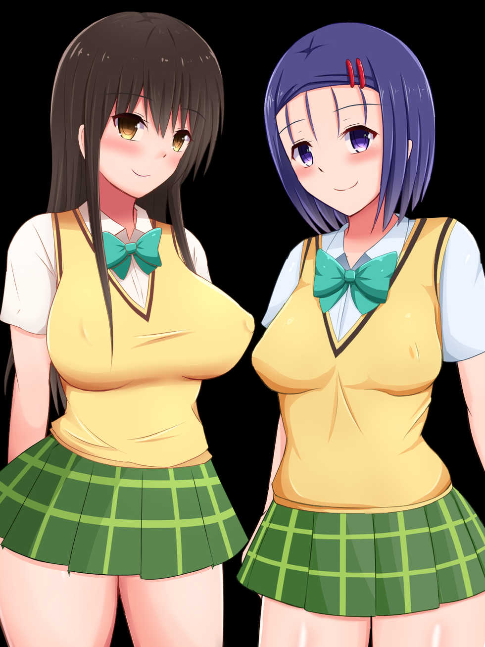 [Sazameki Dori (Sazameki)] YariCir Debut shita To LOVE-Ru Bitch Sannin Musume no Kiroku (To LOVE-Ru) - Page 6