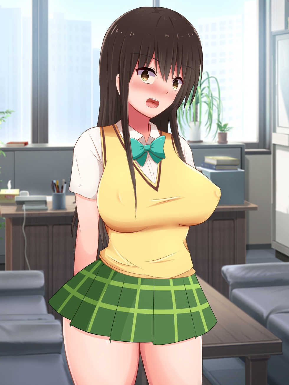 [Sazameki Dori (Sazameki)] Saimin o Kakerareta Kotegawa-san ga Chinnuki Volunteer ni Hagemu Hanashi (To LOVE-Ru) - Page 9