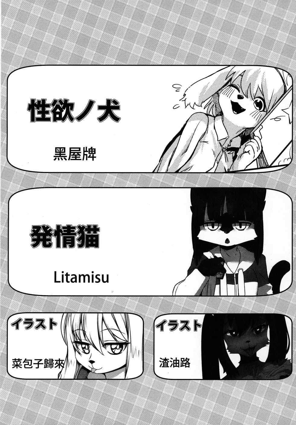 (C95) [Magiace] Seiyoku no Inu [Chinese] [zc2333] - Page 3