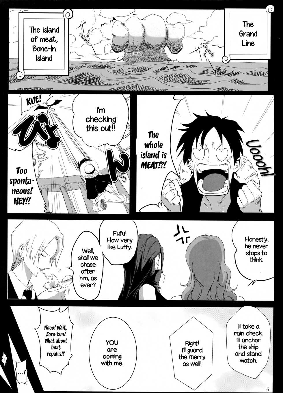 (C89) [Kairanban (Emine Kendama)] Namiland to Issho | Together with Namiland (One Piece) [English] [EHCOVE] - Page 5