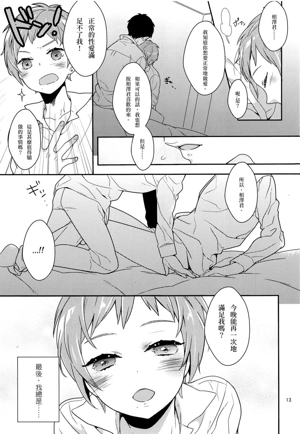 (C85) [99mg (Coconoe Ricoco)] Inran Senpai to Sanran Play [Chinese] - Page 12