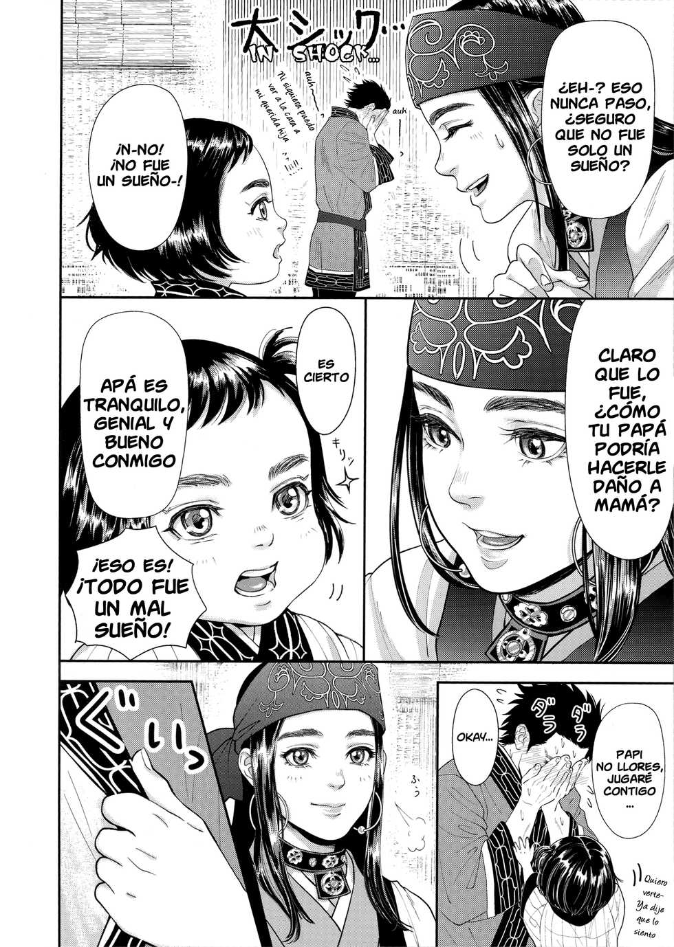 (Chou Kogane Angou 2019) [mp. (mp)] Sugimoto Ikka | Sugimoto's Household (Golden Kamuy) [Spanish] [Lanerte] - Page 16