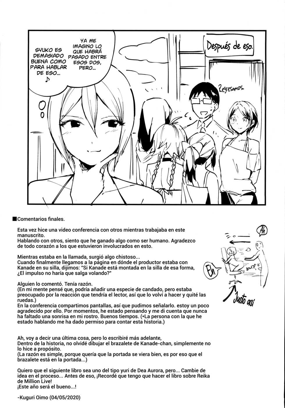[Jagabata (Kuguri Oimo)] Kanade ga Mizugi ni Kigaetara | Cuando Kanade se pone el traje de baño (THE IDOLM@STER CINDERELLA GIRLS) [Spanish] [NICONIISCANS] - Page 28