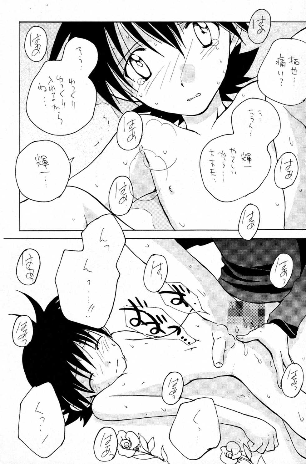 [KuruGuru DNA, Tomato Surprise (Hoshiai Hilo, Futtsu Misaki)] Yasashiku Piston (Digimon Frontier) - Page 13