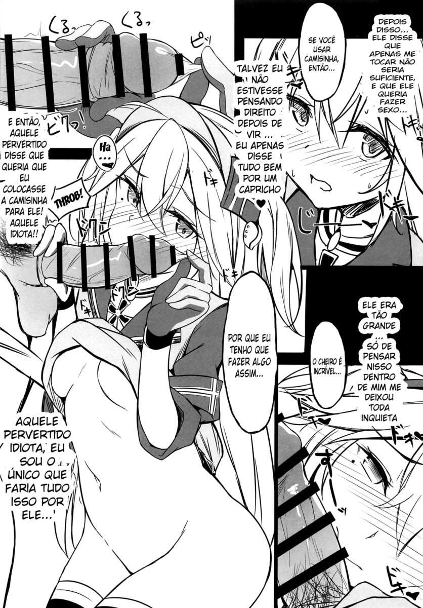 (COMIC1☆14) [Toratepotto (Tetora)] Hipper to H ga Shitai (Azur Lane) [Portuguese-BR] - Page 5