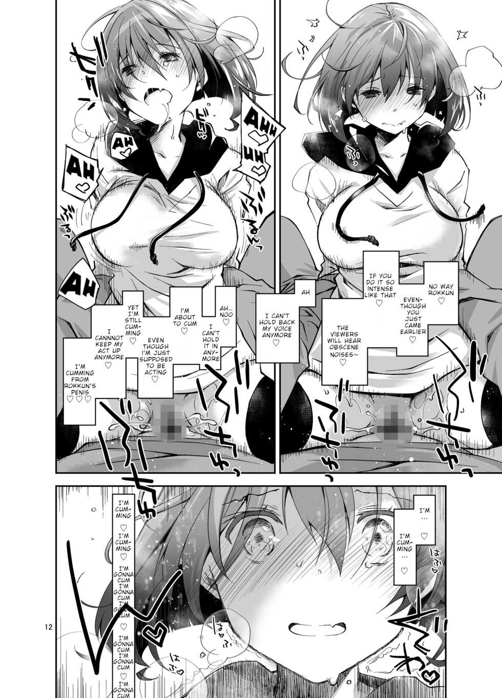 [Ponkotsu Works] Nama de Haishin Yattemasu | Live Stream Raw Sex [English] [woootskie] [Digital] - Page 11