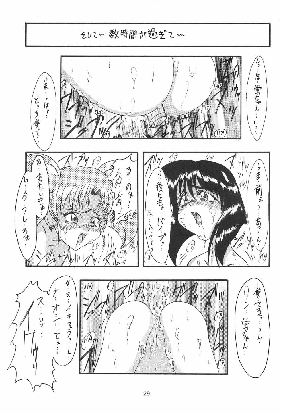 (C50) [Jibaku SYSTEM (Various)] Shokuyou Kinshi Ao Kajitsu (Sailor Moon) - Page 29