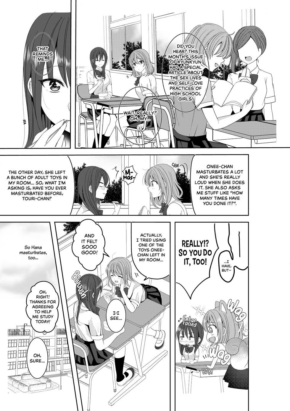 [No Such Agency (Sinogi Asa)] Himitsu no Triangle Love | A Secret Love Triangle [English] [Noca Scans] [Decensored] - Page 1