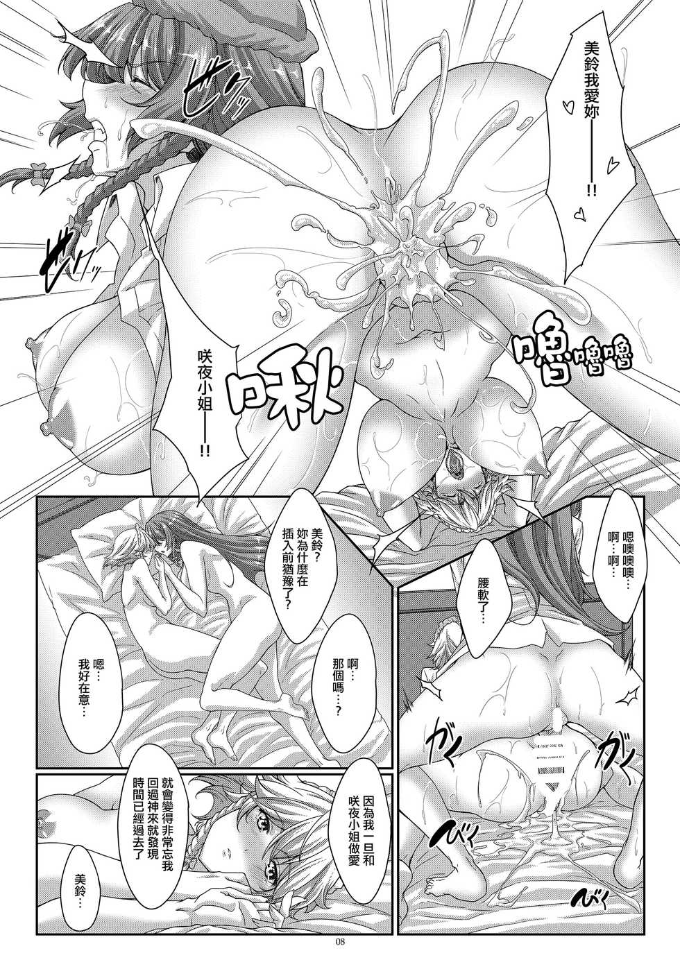 [Guild Plus (tatsuya)] Lover's Holiday (Touhou Project) [Chinese] [赤銀漢化組] [Digital] - Page 8