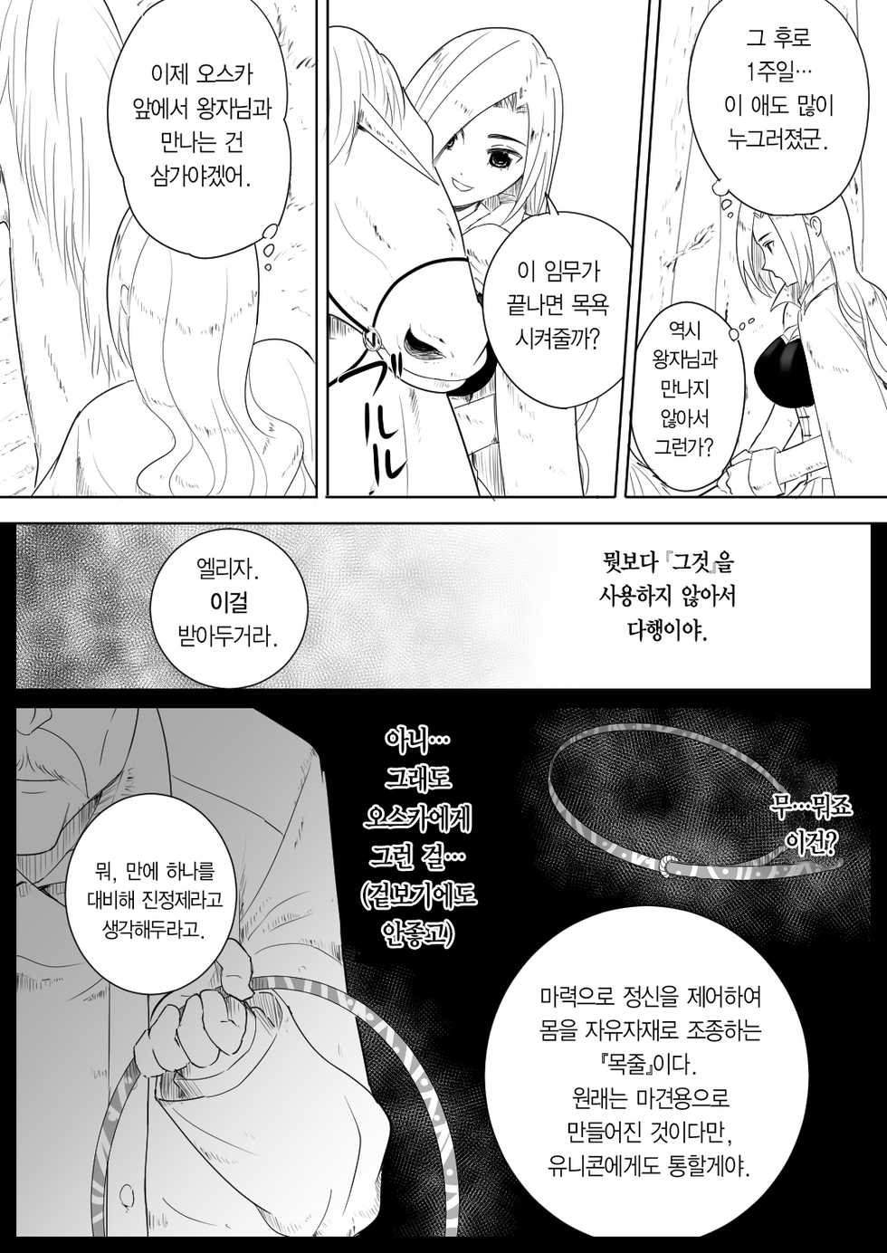 [Flare] Aiba ni Hamerareta Onna Kishi | 애마에게 박힌 여기사 [Korean] [Team Edge] - Page 13