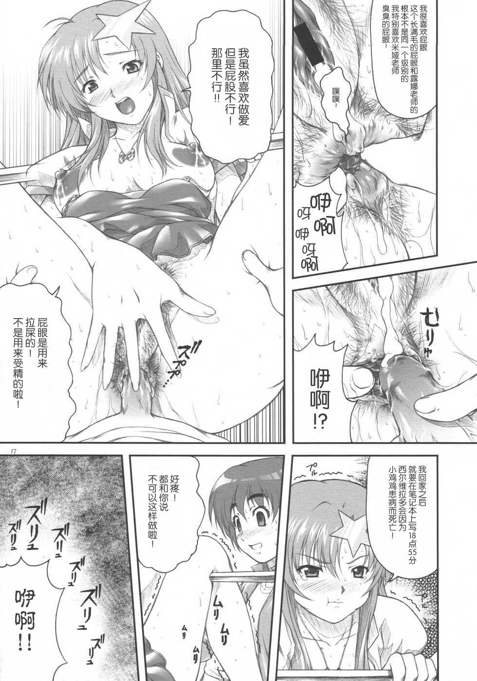 [OTOGIYA (Mizuki Haruto)] Idol Sengen! Meer Sensei! (Gundam SEED DESTINY) [Chinese] [不可视汉化] - Page 18