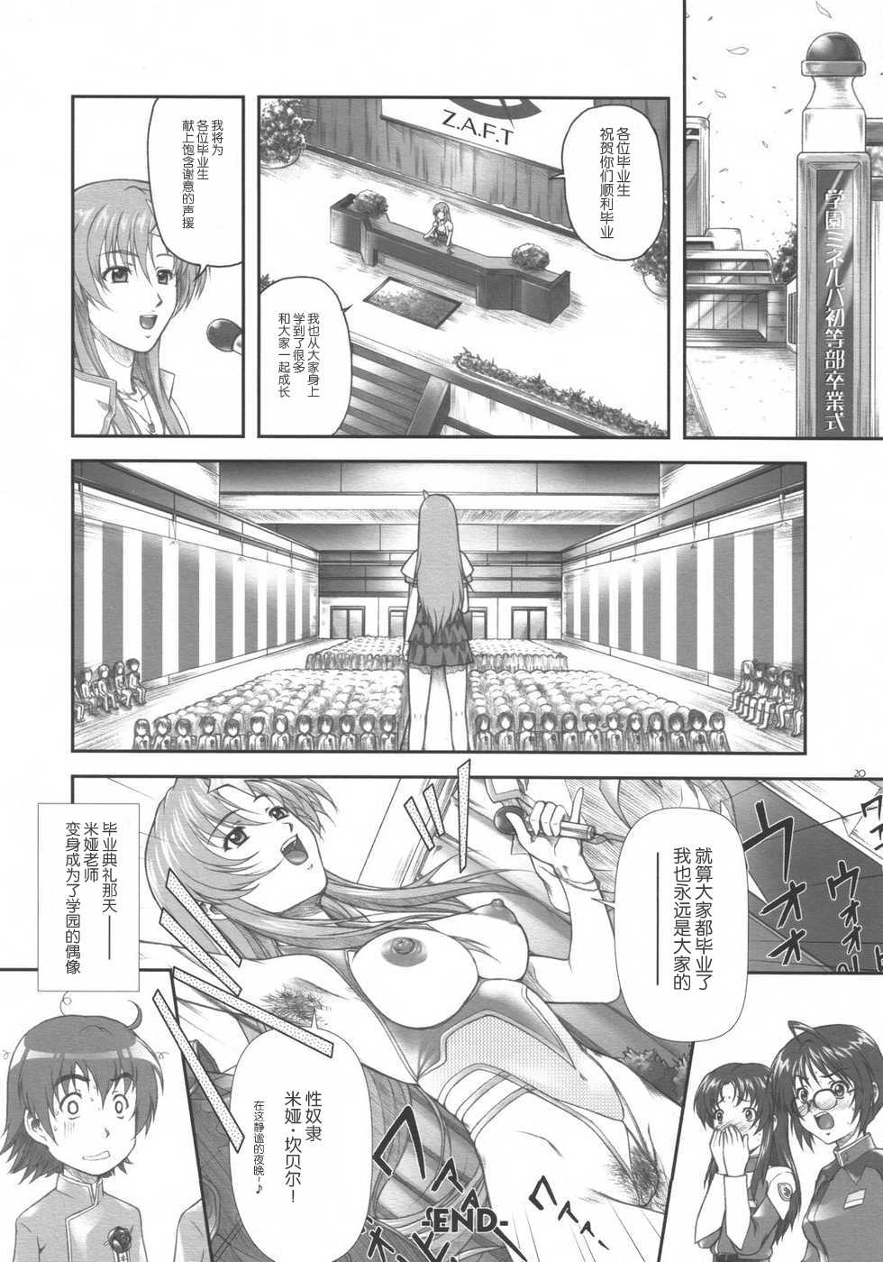 [OTOGIYA (Mizuki Haruto)] Idol Sengen! Meer Sensei! (Gundam SEED DESTINY) [Chinese] [不可视汉化] - Page 21