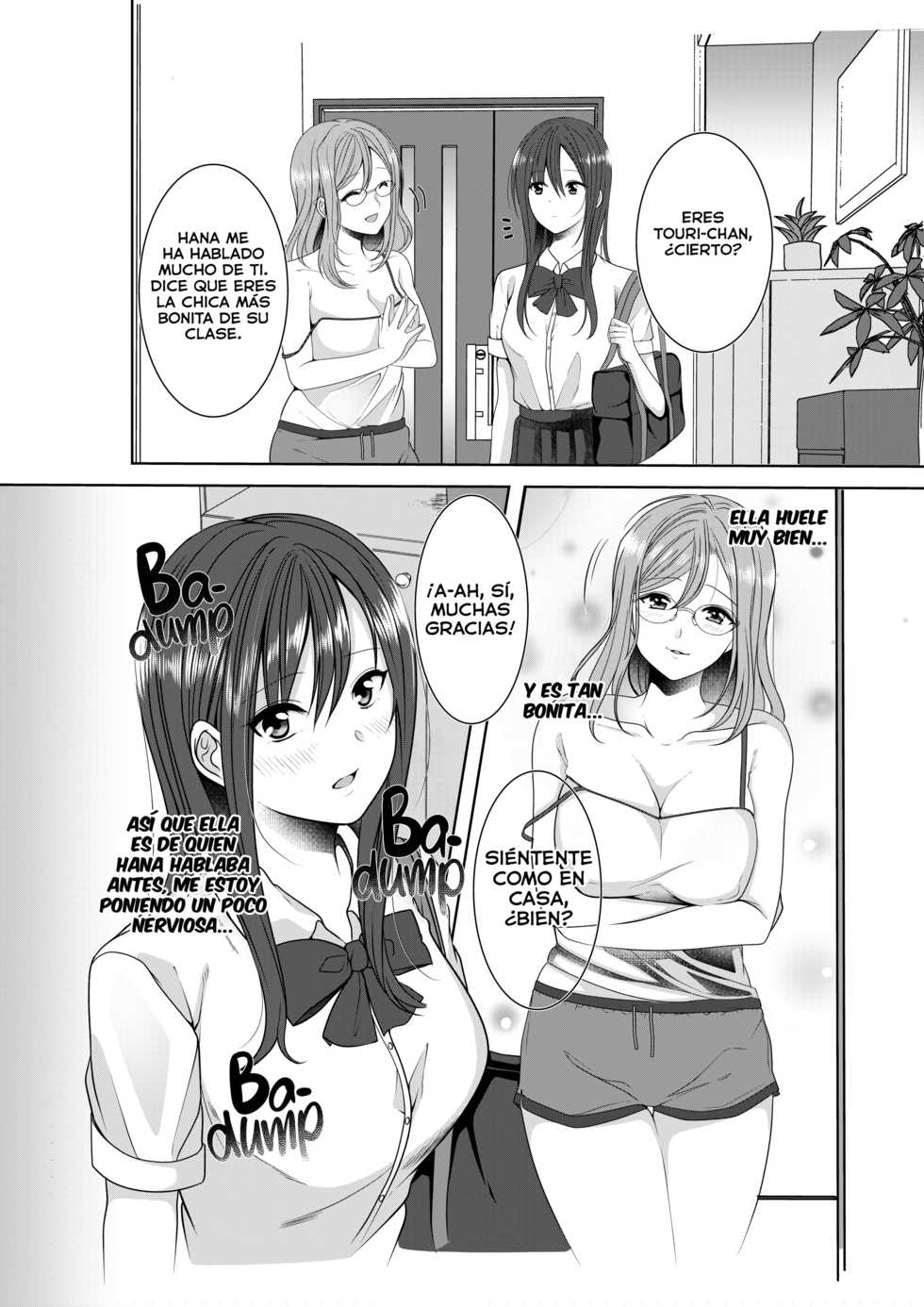 [No Such Agency (Sinogi Asa)] Himitsu no Triangle Love | A Secret Love Triangle [Spanish] [INSOMNIA] [Decensored] - Page 4